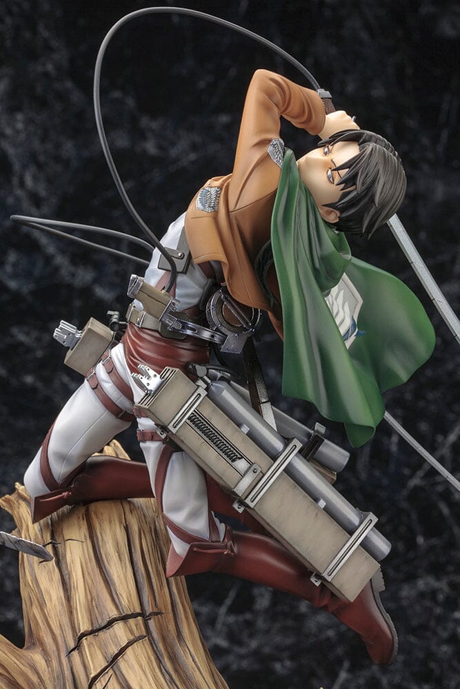 Attack on Titan ArtFX J Levi (Renewal Package Ver.) 1/8 Scale Figure (Reissue) - Image 7