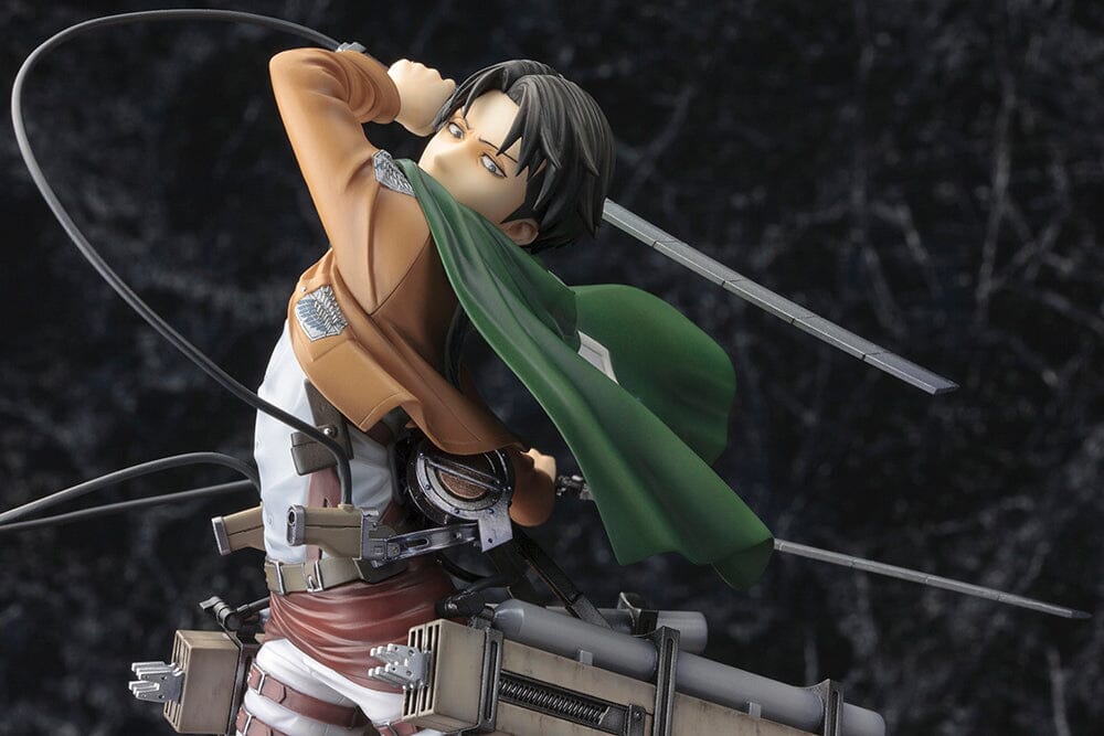 Attack on Titan ArtFX J Levi (Renewal Package Ver.) 1/8 Scale Figure (Reissue) - Image 8