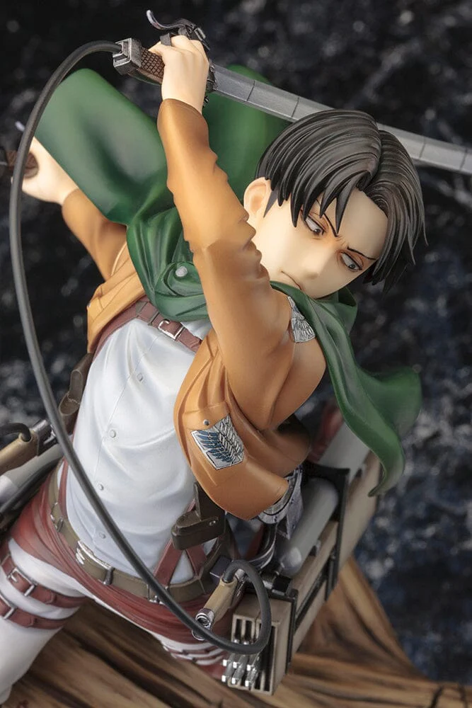 Attack on Titan ArtFX J Levi (Renewal Package Ver.) 1/8 Scale Figure (Reissue) - Image 9