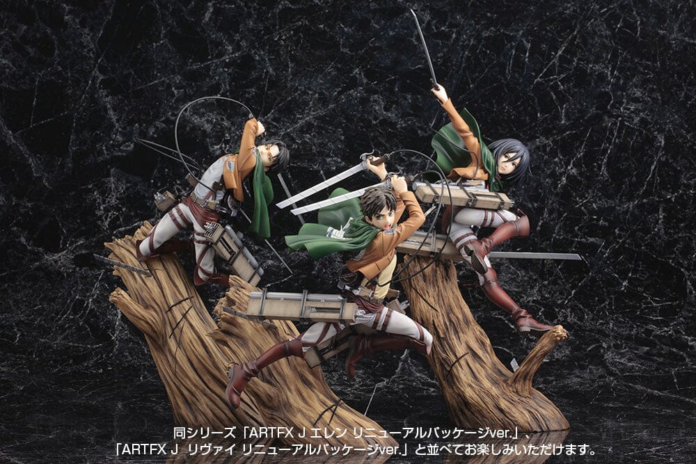 Attack on Titan ArtFX J Mikasa Ackerman (Renewal Package Ver.) 1/8 Scale Figure (Reissue) - Image 15