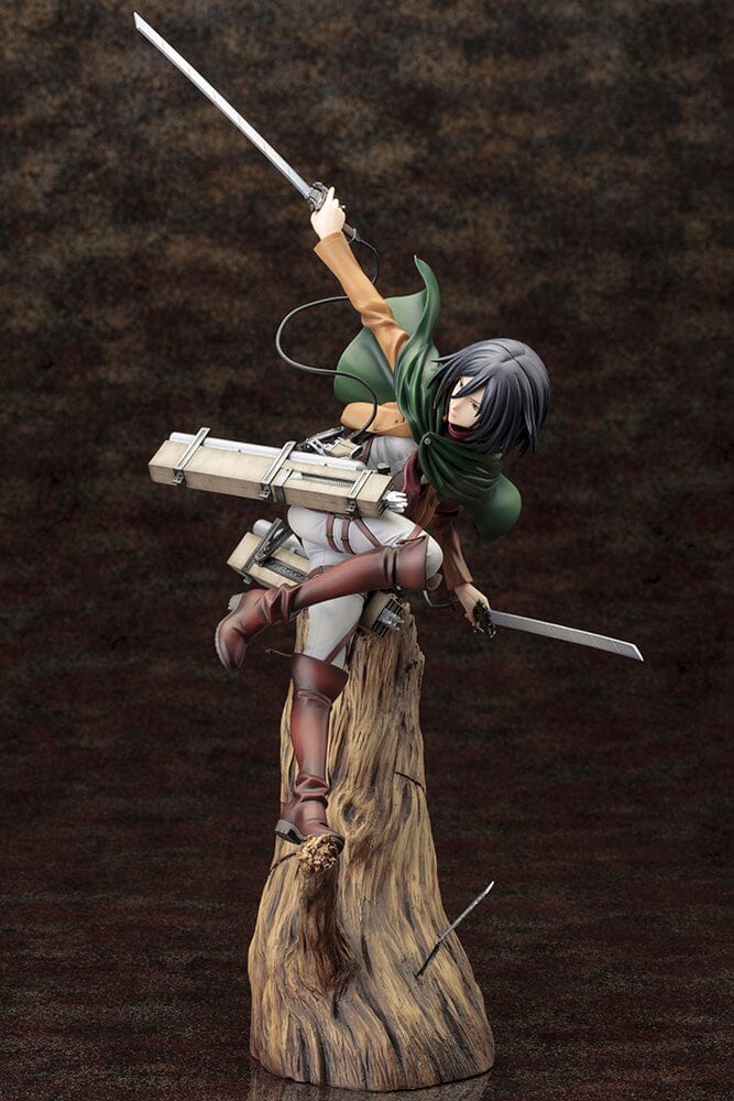 Attack on Titan ArtFX J Mikasa Ackerman (Renewal Package Ver.) 1/8 Scale Figure (Reissue) - Image 4