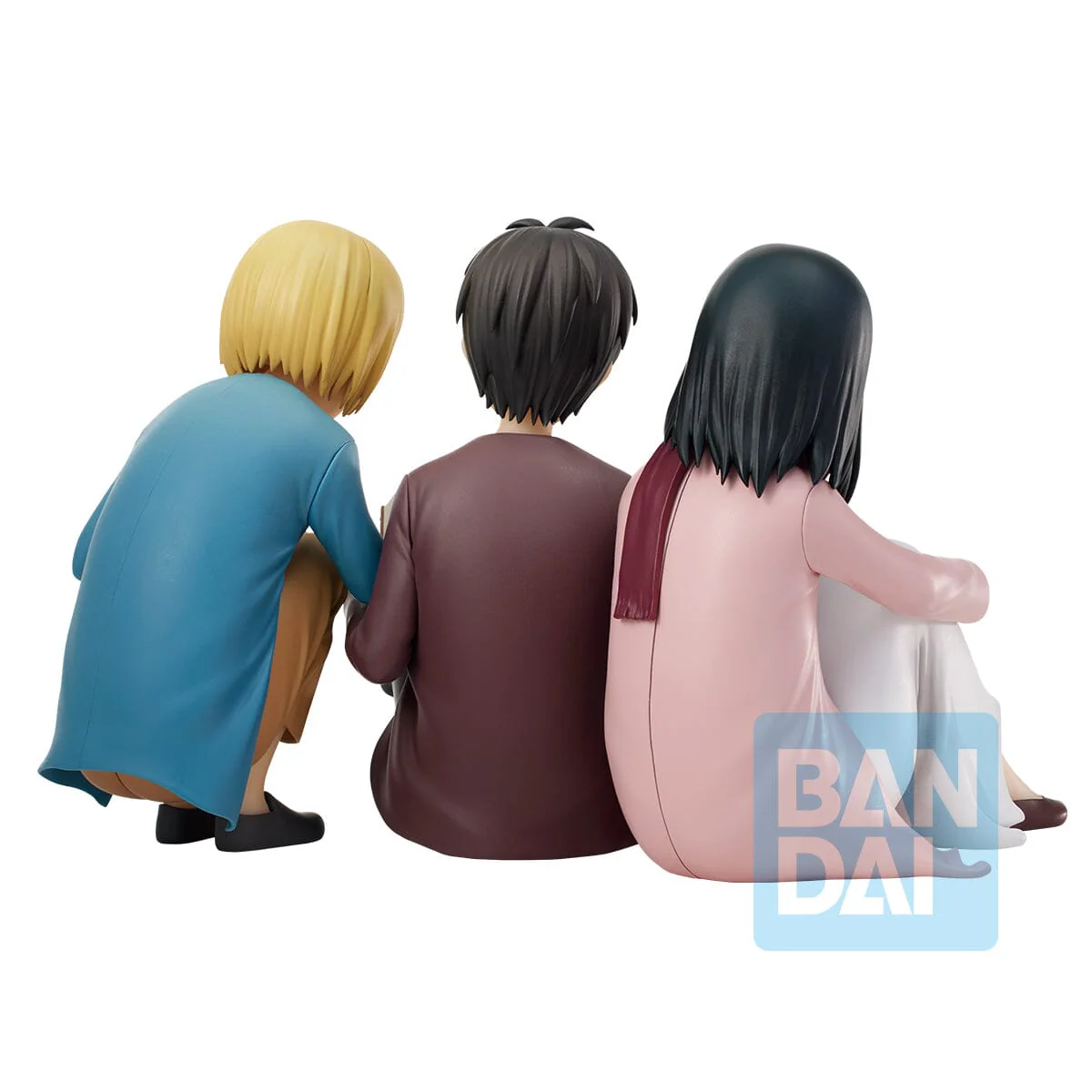 Attack on Titan Ichibansho Eren Jaeger & Mikasa Ackerman & Armin Arlert (Rumbling) Figure - Image 4
