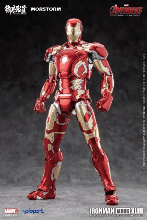 Avengers Age of Ultron Iron Man Mark XLIII 1/9 Scale Model Kit - Image 2