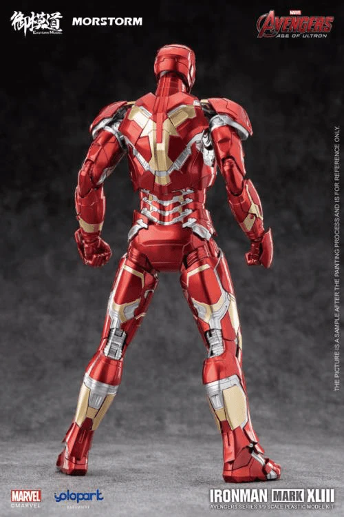 Avengers Age of Ultron Iron Man Mark XLIII 1/9 Scale Model Kit - Image 3