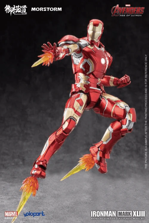 Avengers Age of Ultron Iron Man Mark XLIII 1/9 Scale Model Kit - Image 5