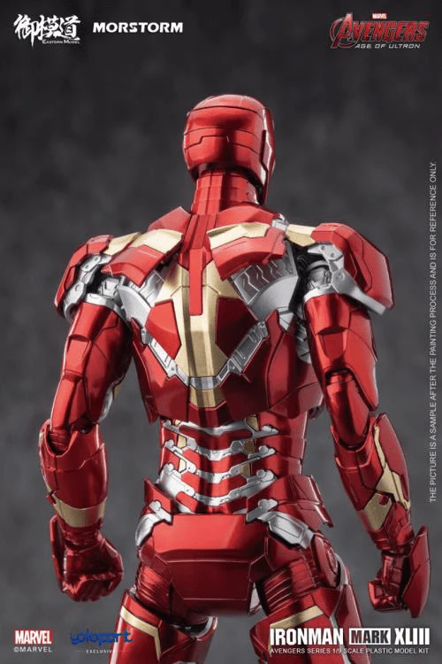 Avengers Age of Ultron Iron Man Mark XLIII 1/9 Scale Model Kit - Image 9