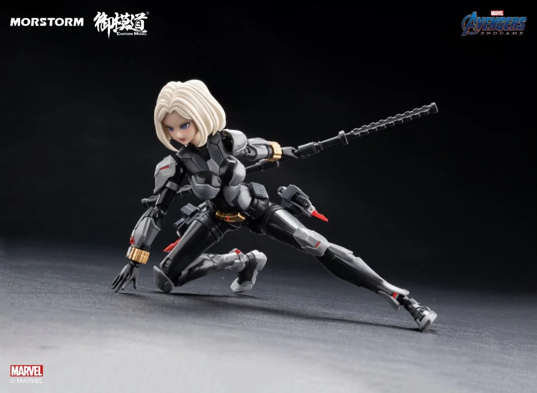 Avengers Endgame Black Widow 1/12 Scale Model Kit - Image 23