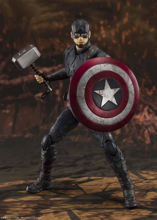 Avengers: Endgame S.H.Figuarts Captain America (Final Battle Edition) - Image 2