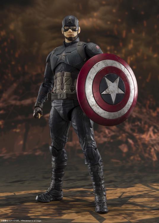 Avengers: Endgame S.H.Figuarts Captain America (Final Battle Edition) - Image 3