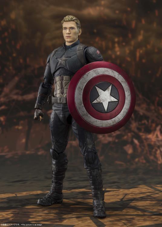 Avengers: Endgame S.H.Figuarts Captain America (Final Battle Edition) - Image 4