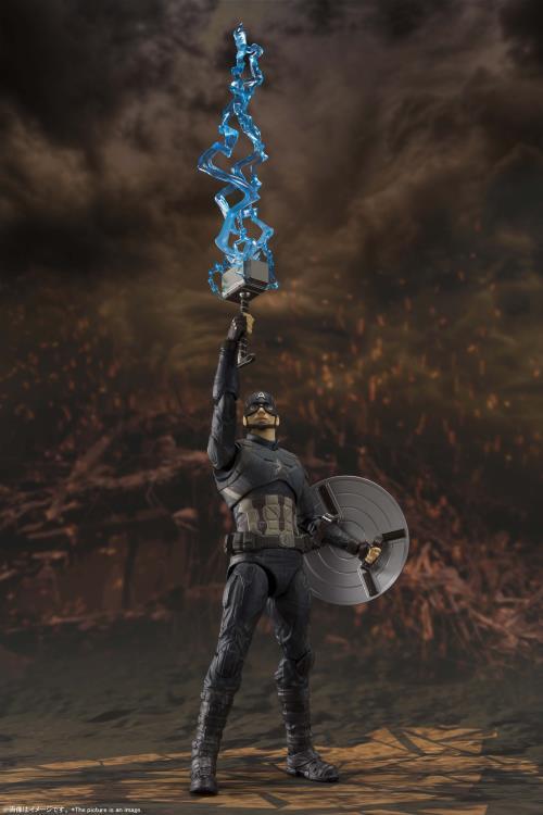 Avengers: Endgame S.H.Figuarts Captain America (Final Battle Edition) - Image 7