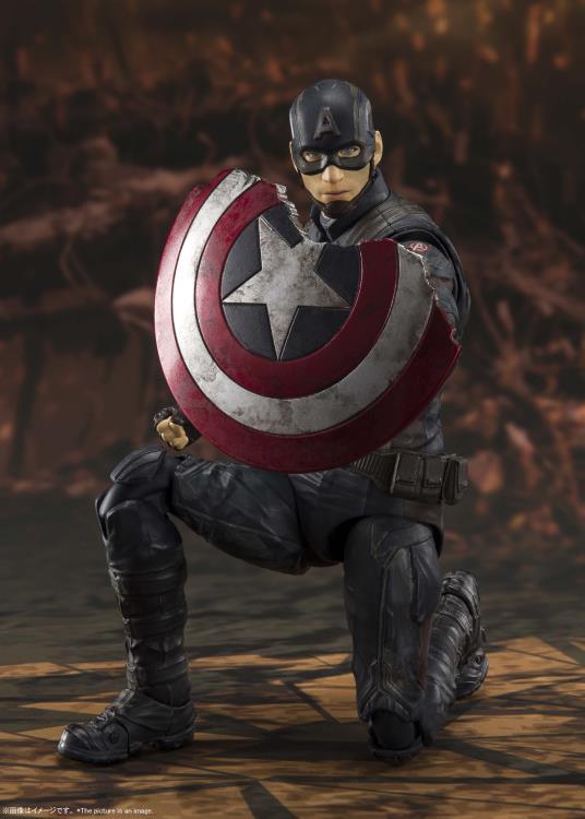 Avengers: Endgame S.H.Figuarts Captain America (Final Battle Edition) - Image 8