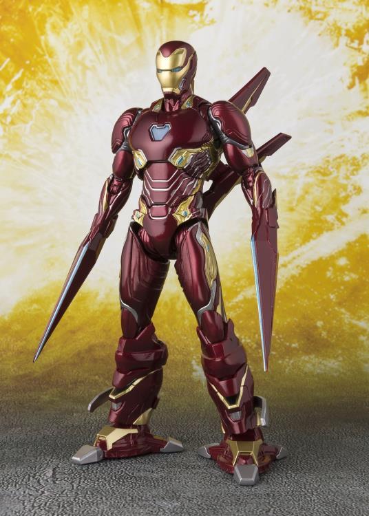 Avengers: Infinity War S.H.Figuarts Iron Man Mark L With Nano-Weapon Set - Image 10