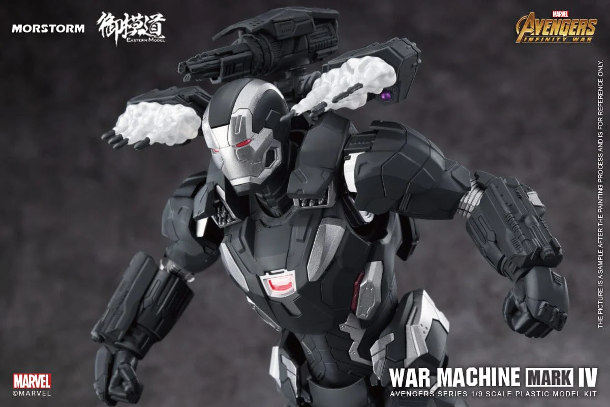 Avengers: Infinity War War Machine Mark IV (Normal Ver.) 1/9 Scale Model Kit - Image 3