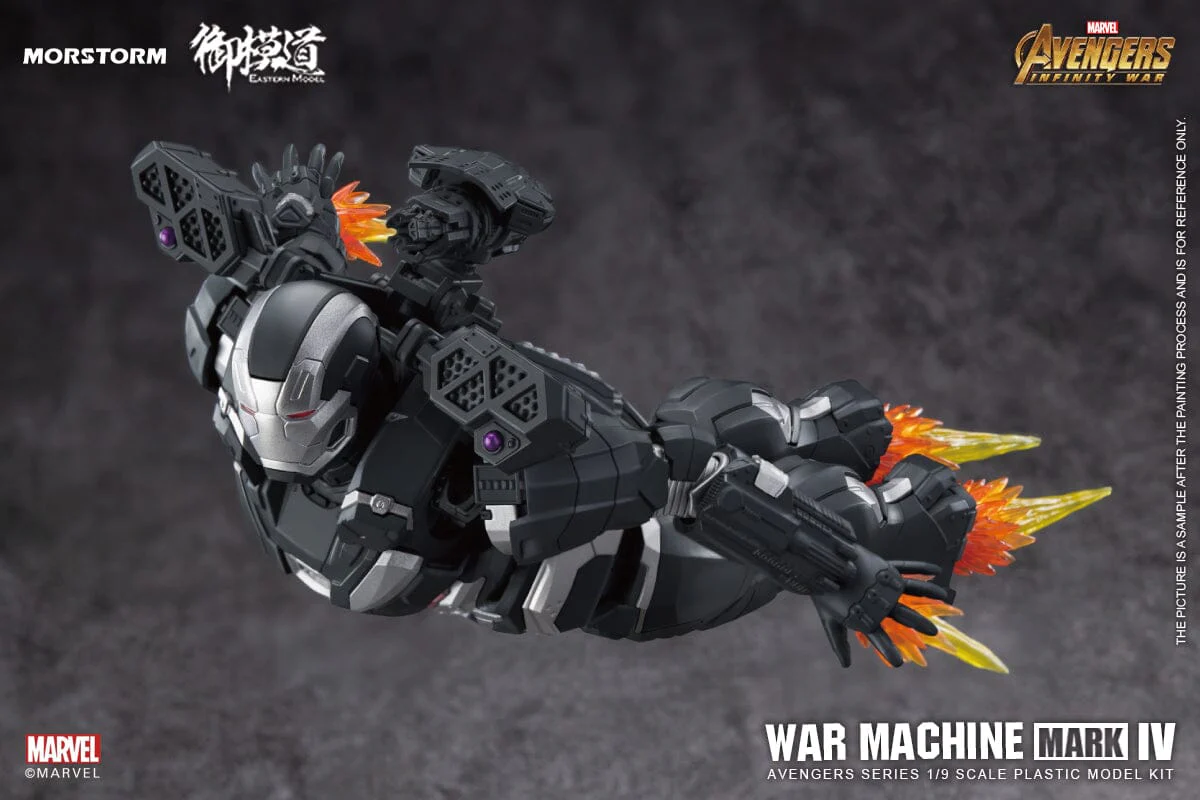 Avengers: Infinity War War Machine Mark IV (Normal Ver.) 1/9 Scale Model Kit - Image 4