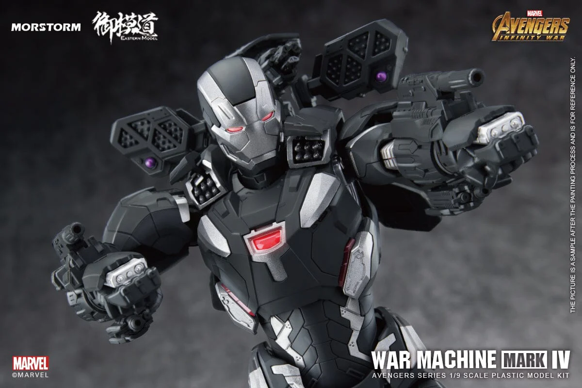 Avengers: Infinity War War Machine Mark IV (Normal Ver.) 1/9 Scale Model Kit - Image 7