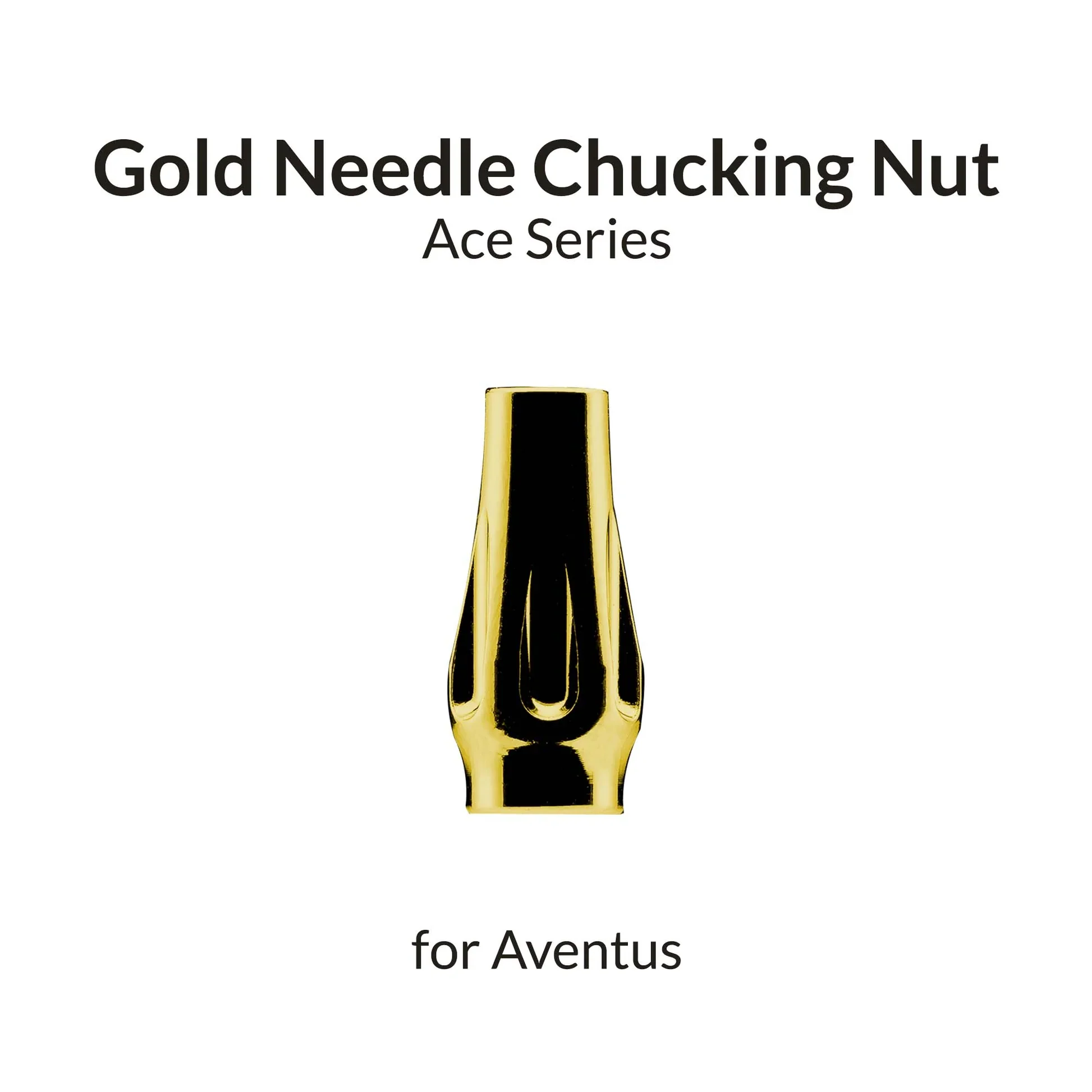 Gaahleri Aventus Gold Needle Chucking Nut - Image 2