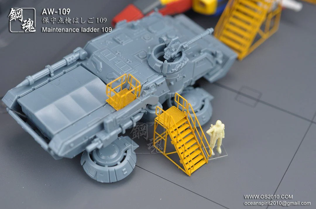 AW-109 GUNDAM & WEAPON MODEL DETAIL THRUSTER BUILDERS PARTS PHOTO ETCH ADD ON - Image 4