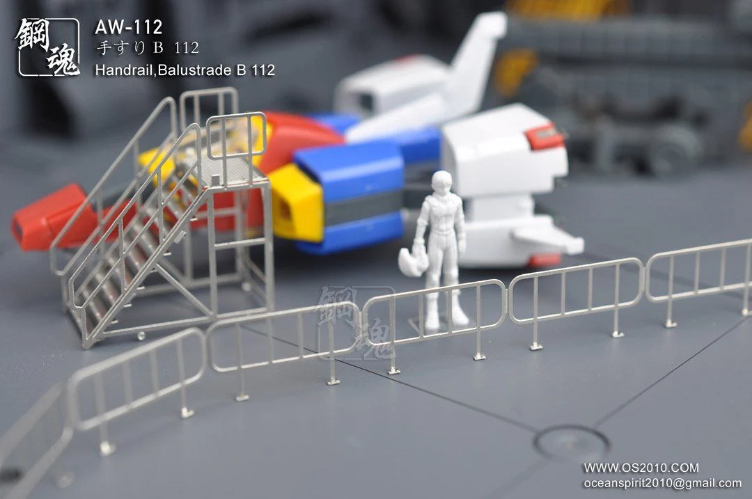 AW-112 GUNDAM & WEAPON MODEL DETAIL THRUSTER BUILDERS PARTS PHOTO ETCH ADD ON - Image 2