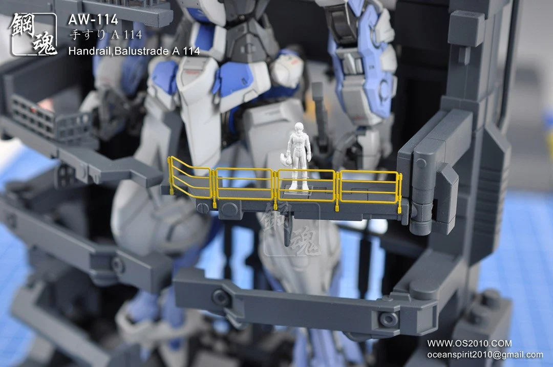 AW-114 GUNDAM & WEAPON MODEL DETAIL THRUSTER BUILDERS PARTS PHOTO ETCH ADD ON - Image 2