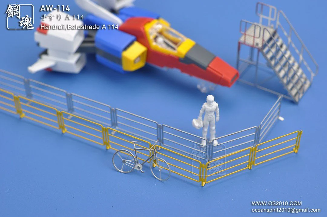 AW-114 GUNDAM & WEAPON MODEL DETAIL THRUSTER BUILDERS PARTS PHOTO ETCH ADD ON - Image 3