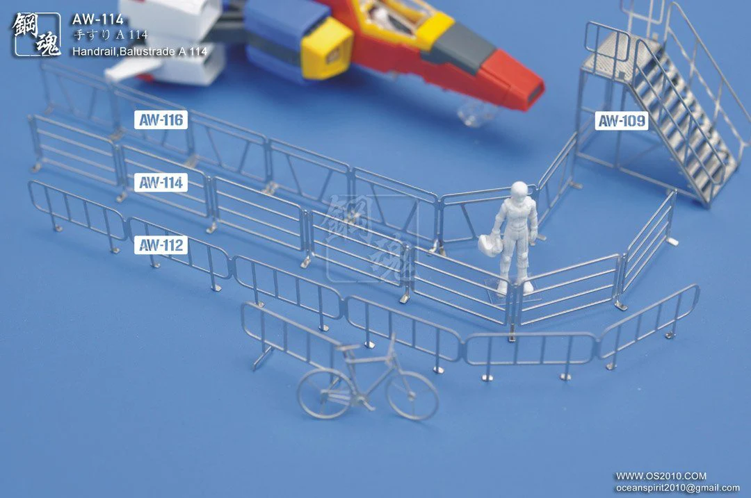 AW-114 GUNDAM & WEAPON MODEL DETAIL THRUSTER BUILDERS PARTS PHOTO ETCH ADD ON - Image 5