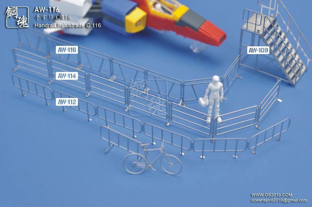 AW-116 GUNDAM & WEAPON MODEL DETAIL THRUSTER BUILDERS PARTS PHOTO ETCH ADD ON - Image 4
