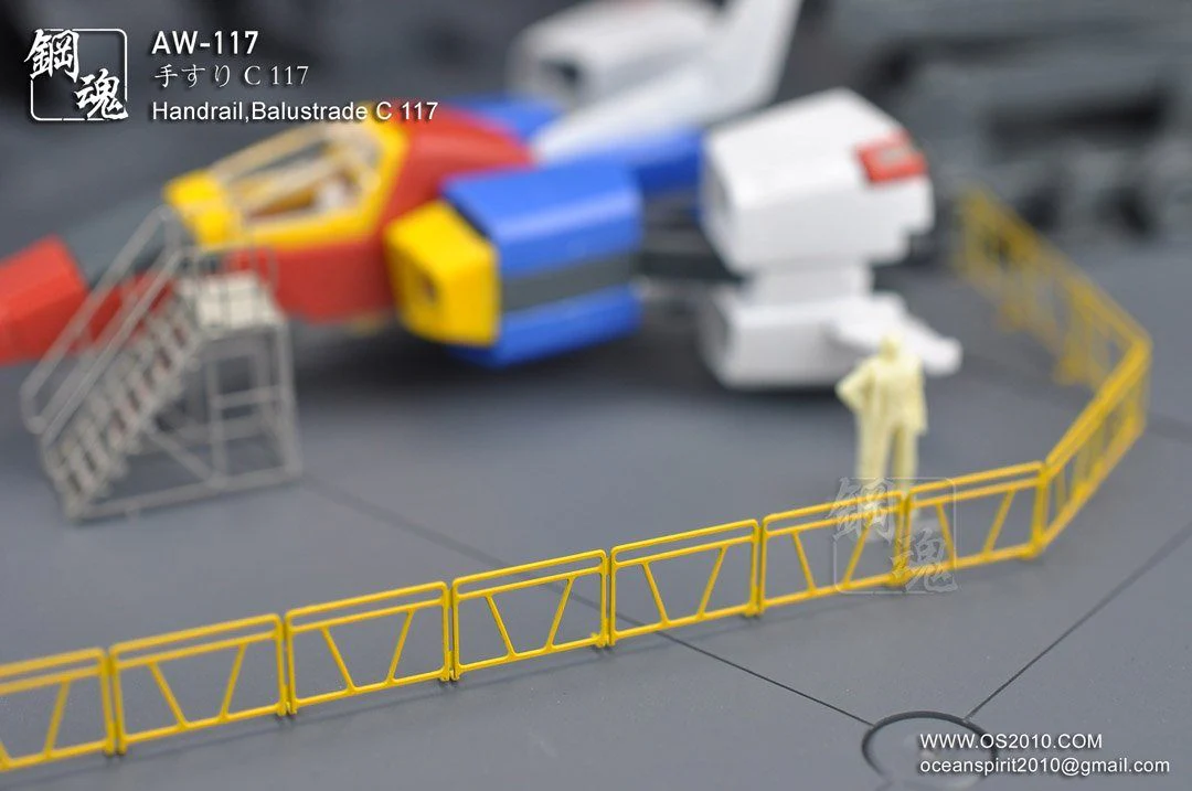 AW-117 GUNDAM & WEAPON MODEL DETAIL THRUSTER BUILDERS PARTS PHOTO ETCH ADD ON - Image 2