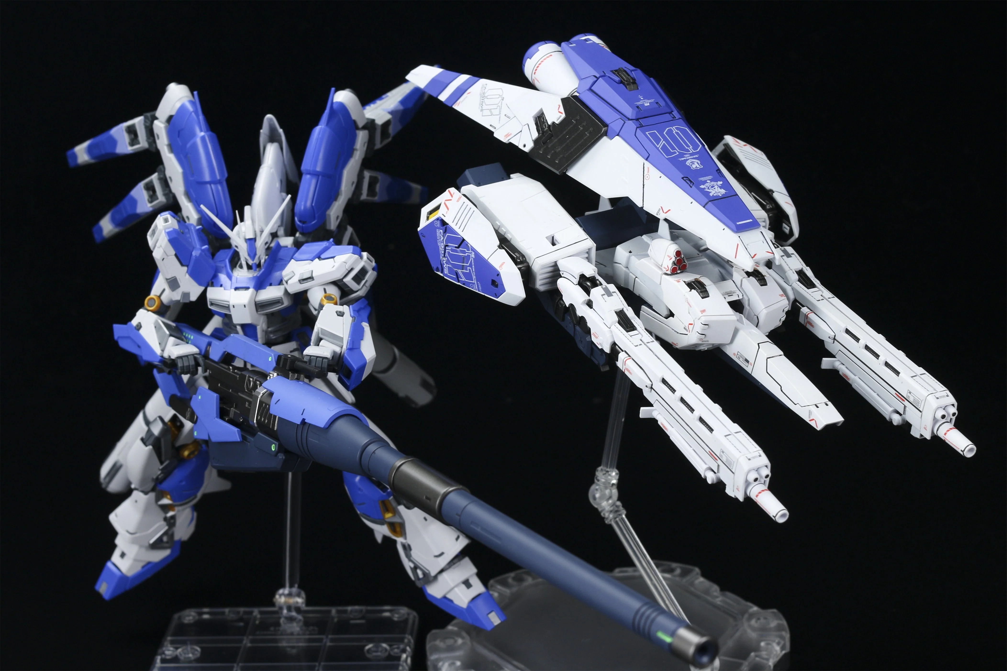 Effect Wings EWRG018C HWS Expansion Set and Tactical Armor Transporter for RG RX-93V2 Hi-Nu - Image 11