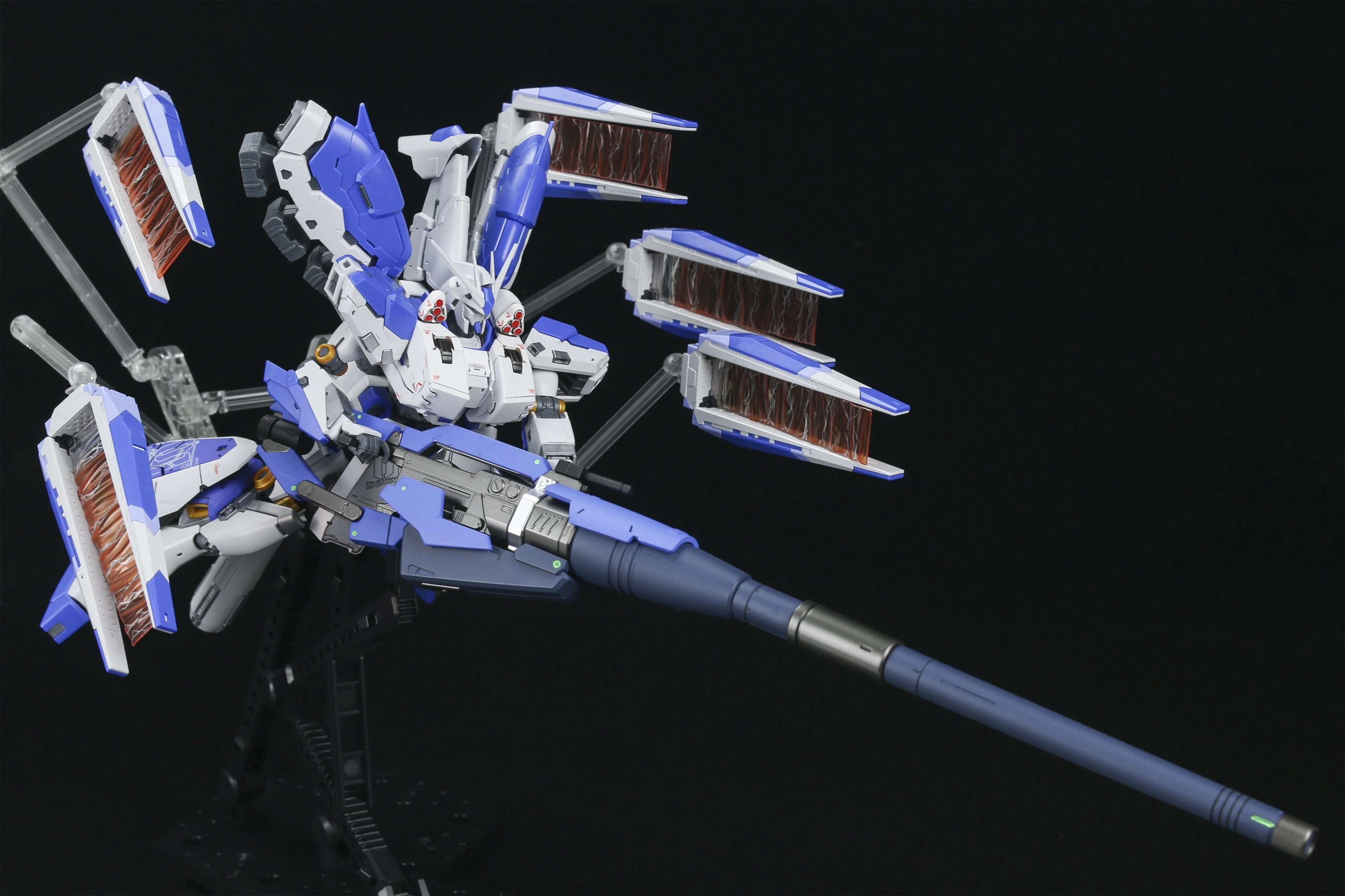 Effect Wings EWRG018C HWS Expansion Set and Tactical Armor Transporter for RG RX-93V2 Hi-Nu - Image 22