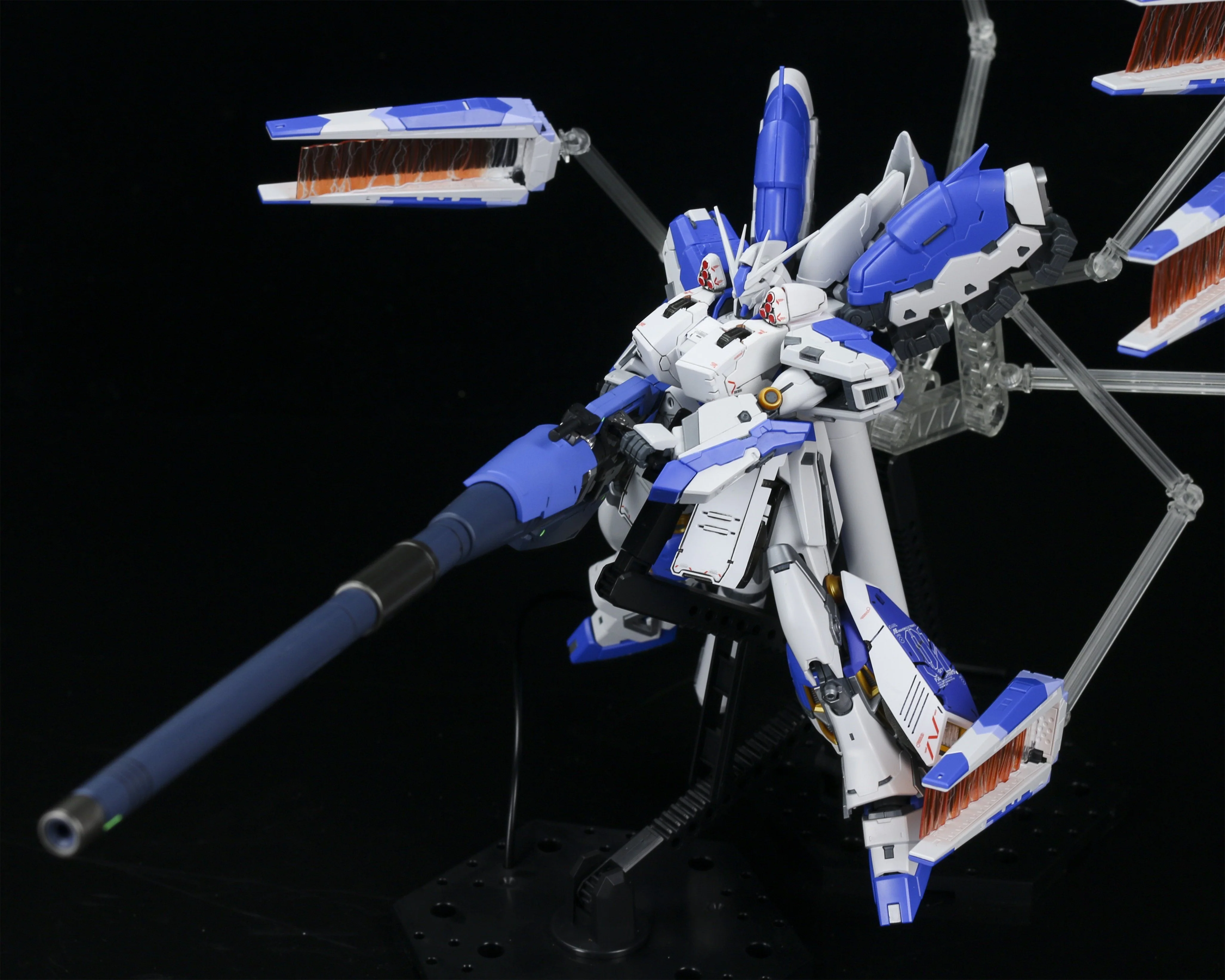Effect Wings EWRG018C HWS Expansion Set and Tactical Armor Transporter for RG RX-93V2 Hi-Nu - Image 24