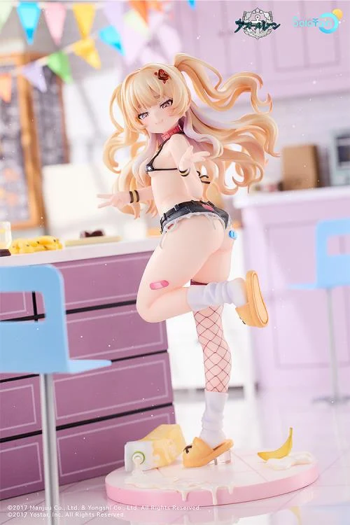 Azur Lane Bache (Anniversary Illustration Deluxe Ver.) 1/7 Scale Figure with Plushie - Image 4