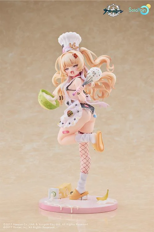 Azur Lane Bache (Anniversary Illustration Deluxe Ver.) 1/7 Scale Figure with Plushie - Image 6
