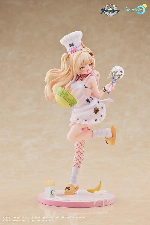 Azur Lane Bache (Anniversary Illustration Deluxe Ver.) 1/7 Scale Figure with Plushie - Image 7