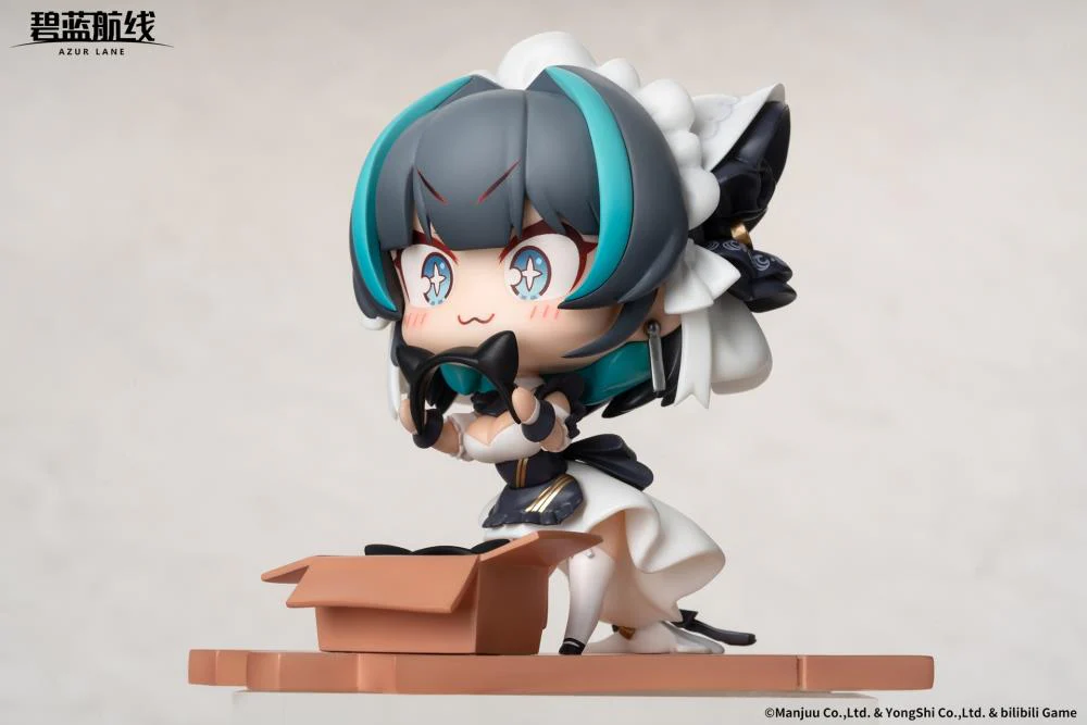 Azur Lane JUUs Time Chibi Chara Series HMS Cheshire Deformed Scale Figure - Image 2