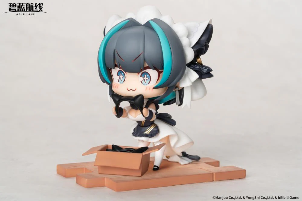 Azur Lane JUUs Time Chibi Chara Series HMS Cheshire Deformed Scale Figure - Image 3