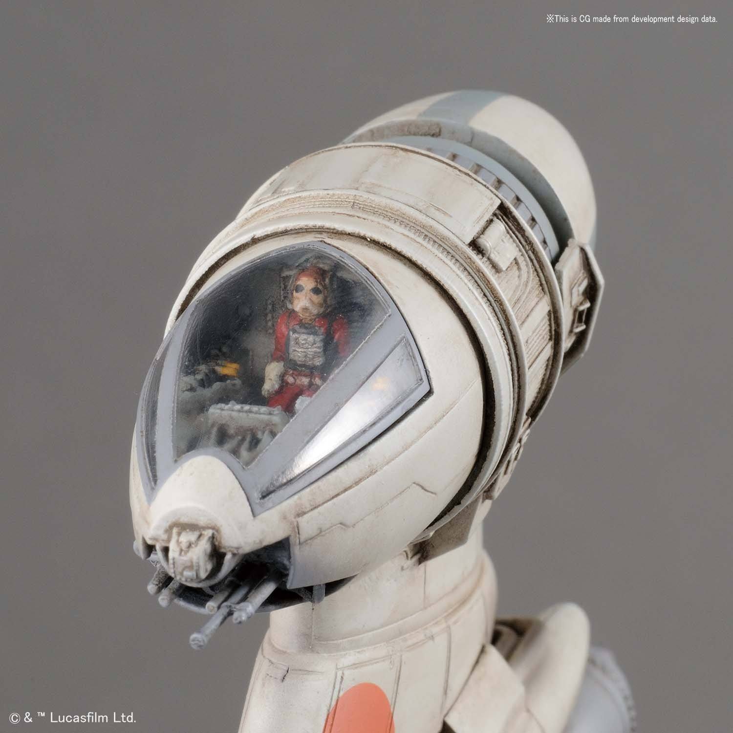 B-Wing Starfighter "Star Wars", Bandai Star Wars 1/72 Plastic Model - Image 5