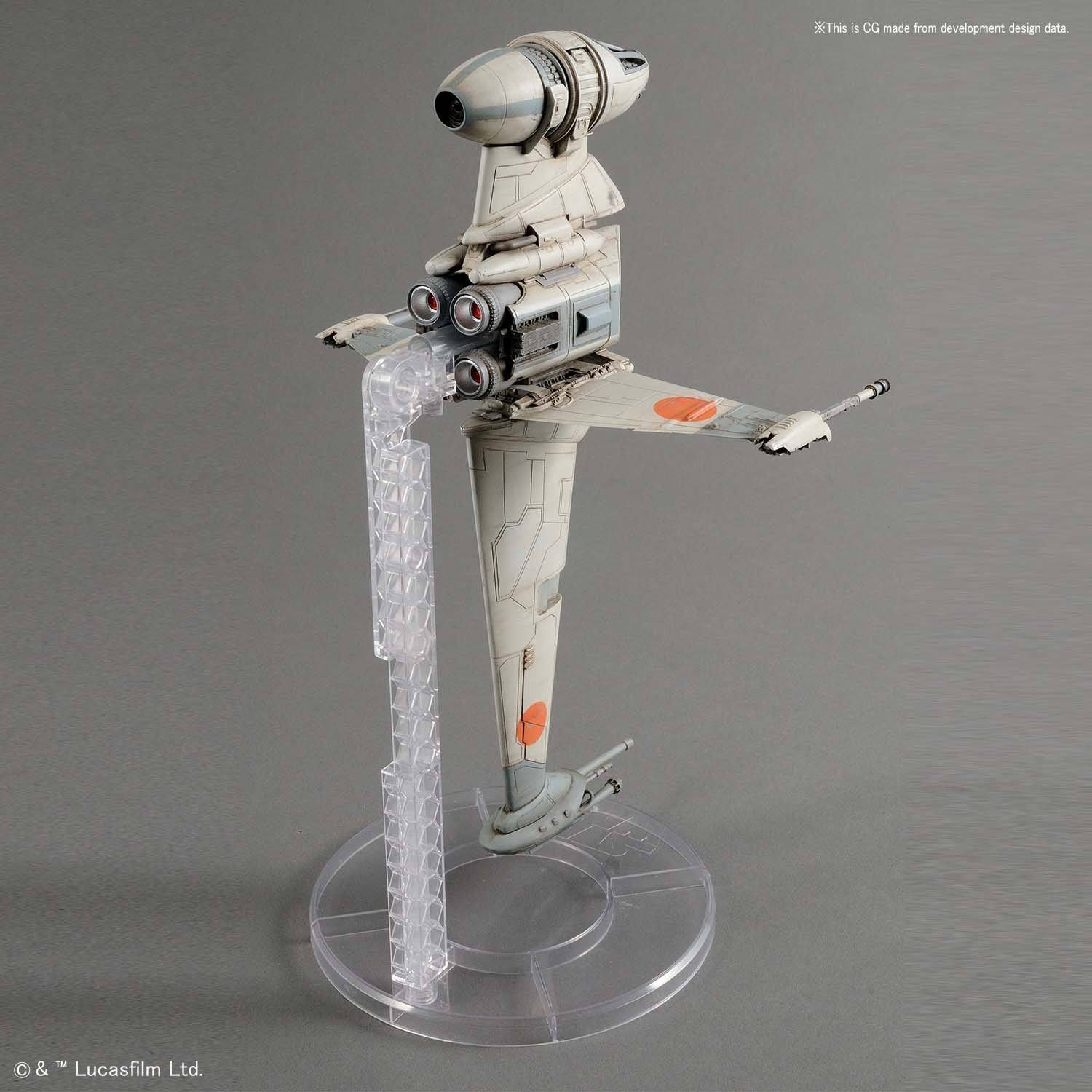 B-Wing Starfighter "Star Wars", Bandai Star Wars 1/72 Plastic Model - Image 8