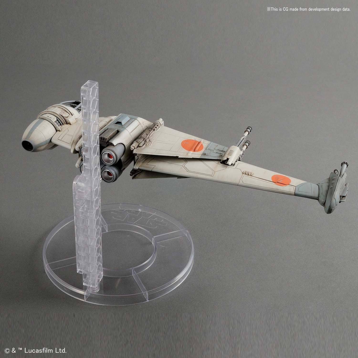 B-Wing Starfighter "Star Wars", Bandai Star Wars 1/72 Plastic Model - Image 9