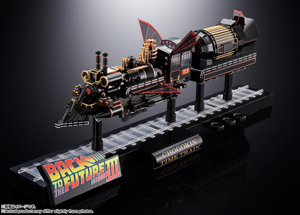 Back to the Future Part 3 Chogokin Time Train - Image 11
