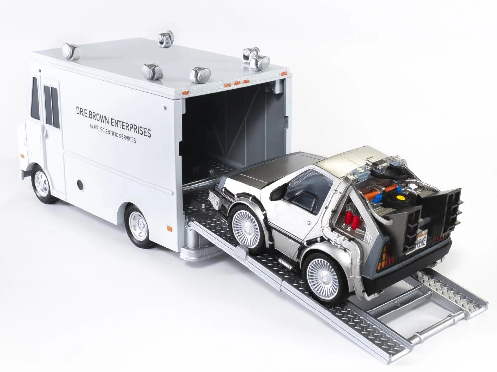 Back to the Future Q Village QV-04 Time Machine (Deluxe Edition) Model Kit Set - Image 8