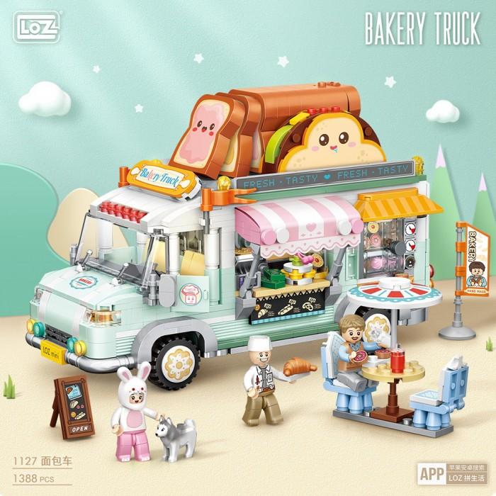 LOZ IDEAS 1127 Bakery Truck - Image 5
