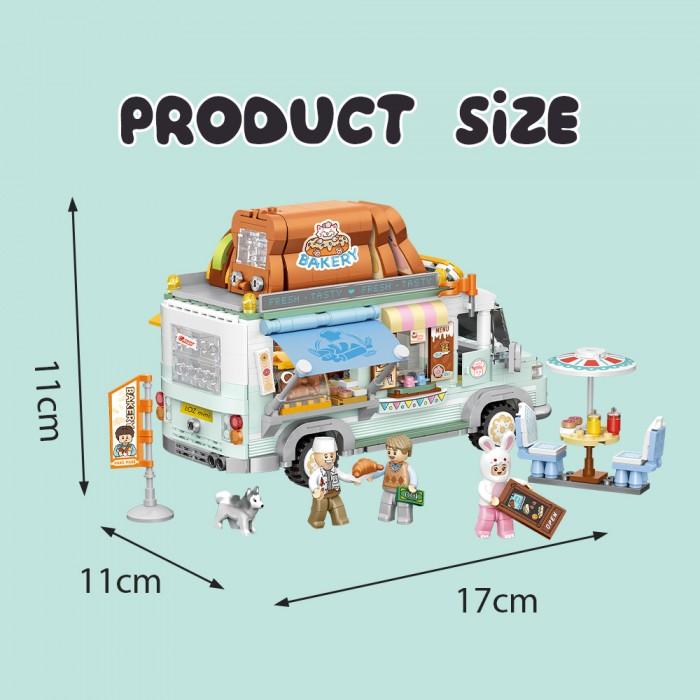 LOZ IDEAS 1127 Bakery Truck - Image 7