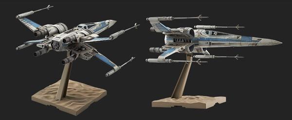 Resistance X-Wing Star Fighter "Star Wars: The Force Awakens", Bandai Star Wars 1/72 Plastic Model - Image 4