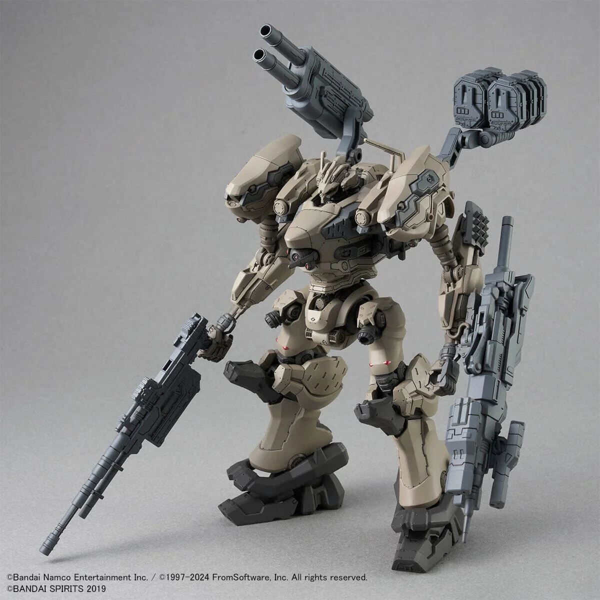30MM Armored Core VI Fires of Rubicon RaD CC-2000 Orbiter Nightfall Model Kit - Image 3