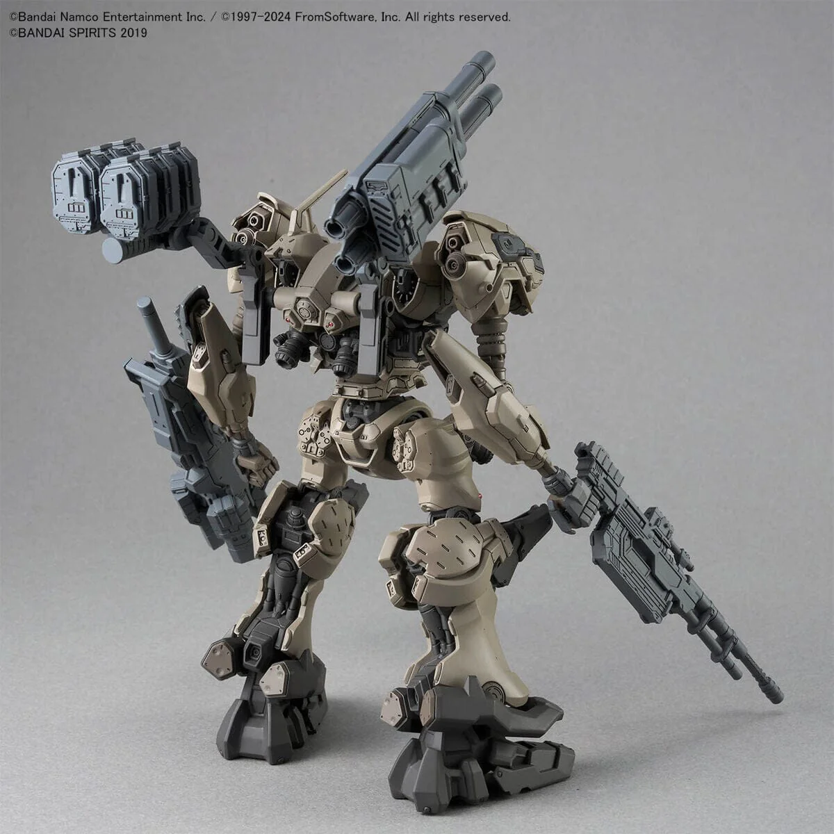 30MM Armored Core VI Fires of Rubicon RaD CC-2000 Orbiter Nightfall Model Kit - Image 4