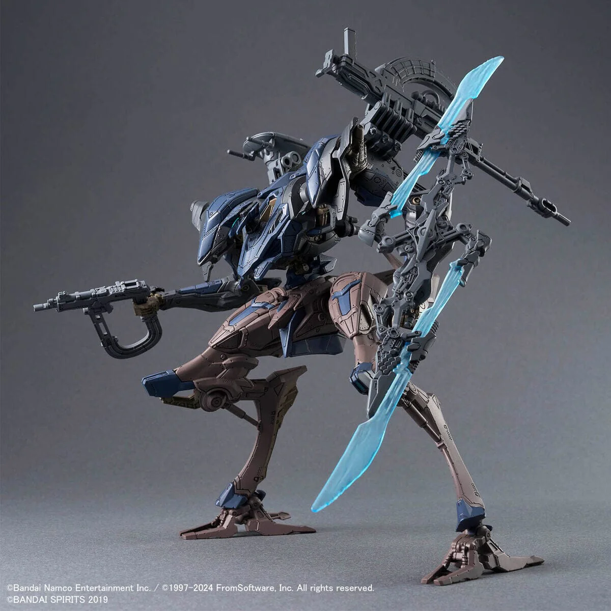 30 Minutes Missions Armored Core VI Fires of Rubicon Schneider Nachtreiher/30E Steel Haze Model Kit - Image 5