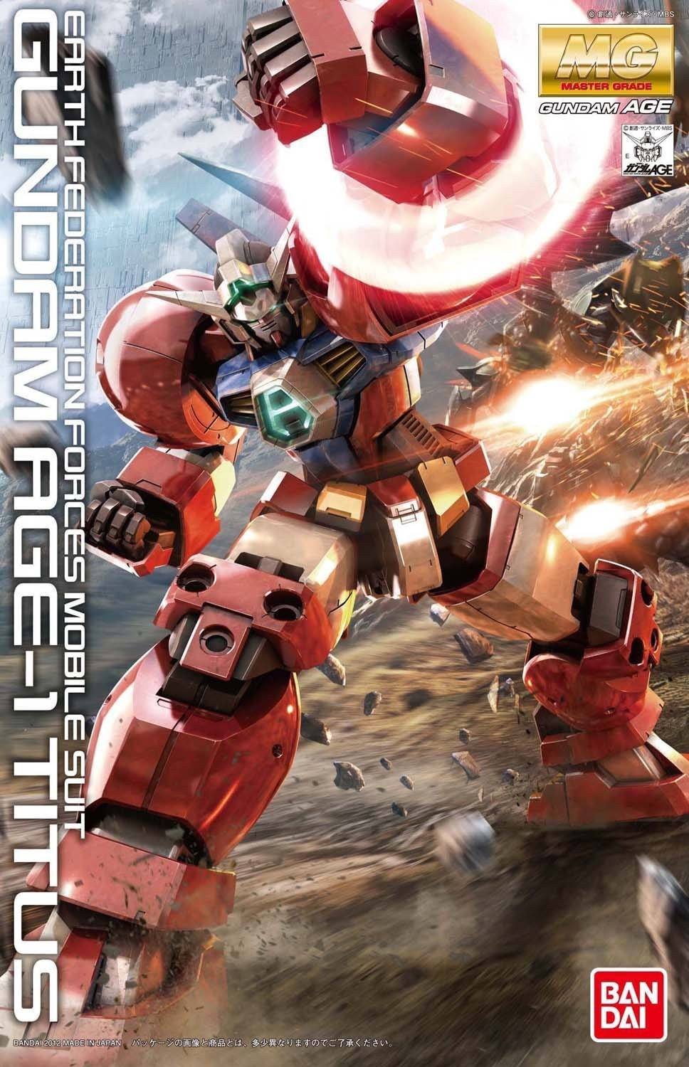 MG 1/100 Gundam AGE-1 Titus - Image 2