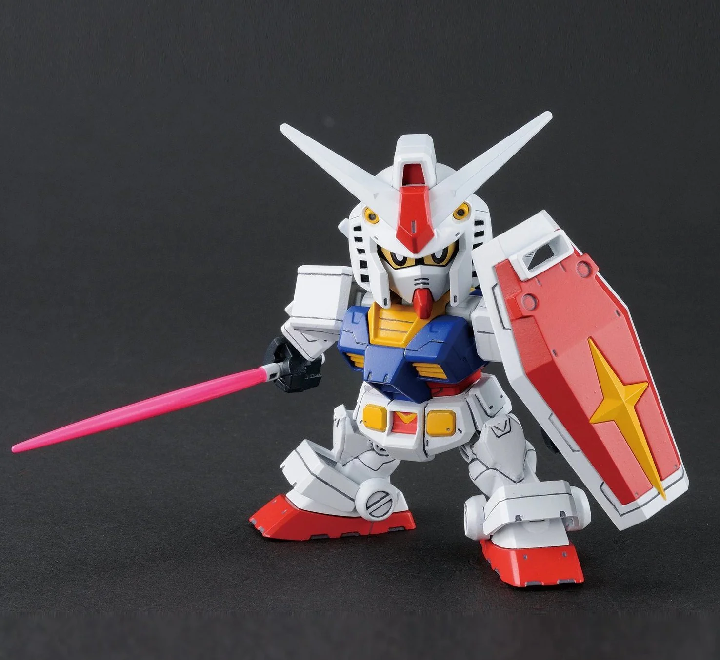 Mobile Suit Gundam SD Gundam Cross Silhouette #1 RX-78-2 Gundam Model Kit - Image 3