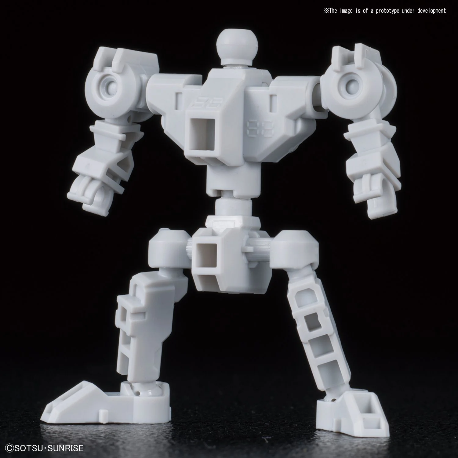 Mobile Suit Gundam SD Gundam Cross Silhouette #1 RX-78-2 Gundam Model Kit - Image 5